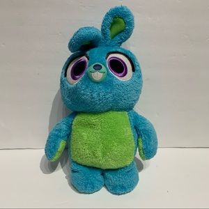 Disney Store Toy Story 4 12” Plush Blue Green Rabbit Bunny Pixar (￼ Kohl’s )